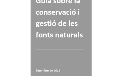 Guia per a la gestió i conservació de fonts